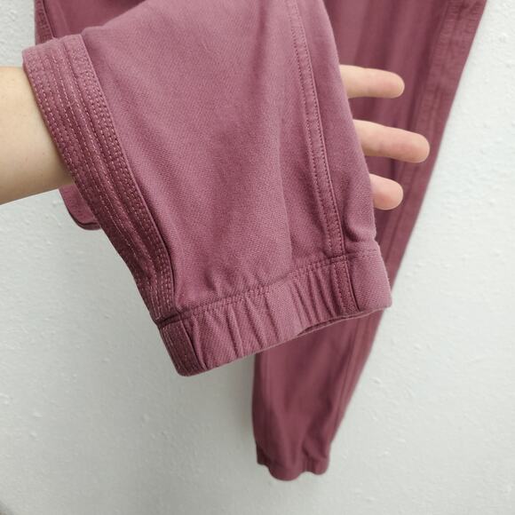 ATHLETA Mauve Farallon Drawstring Joggers Jogger Lounge Pants - Picture 6 of 12